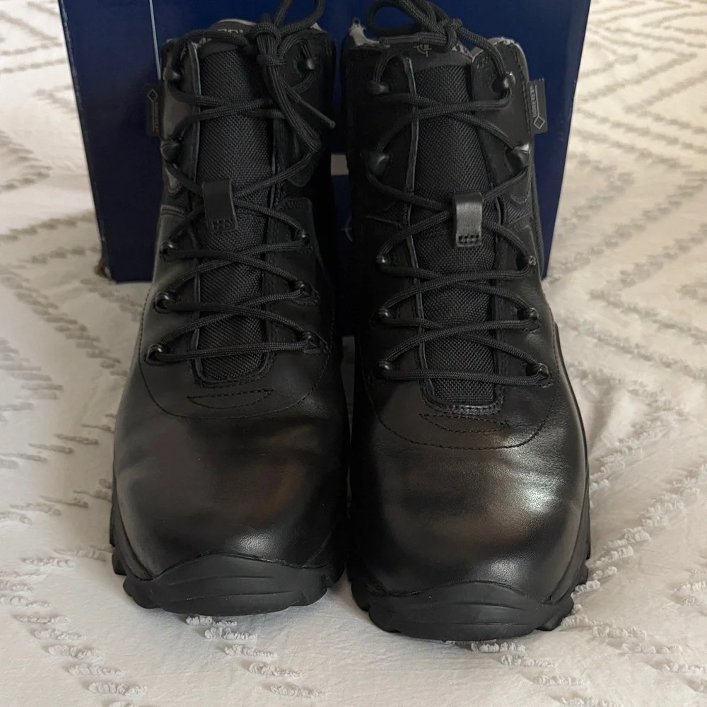 EUC Bates Delta-6 Side-Zip Boots Men's Black Tactical Combat 11 with iCS